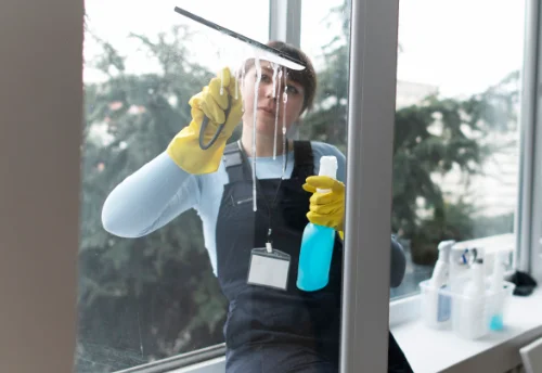 Nettoyage de vitres intérieures et extérieures à Houdan